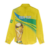 Brazil WC2026 Personalized Women Casual Shirt Pentacampeón Canaries