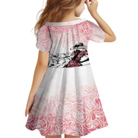 Kentucky Horse Racing Family Matching Summer Maxi Dress and Hawaiian Shirt Derby Girls Pink Out - Wonder Print Shop