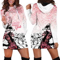Kentucky Horse Racing Hoodie Dress Derby Girls Pink Out - Wonder Print Shop