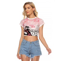 Kentucky Horse Racing Raglan Cropped T Shirt Derby Girls Pink Out - Wonder Print Shop