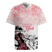 Kentucky Horse Racing Rugby Jersey Derby Girls Pink Out - Wonder Print Shop