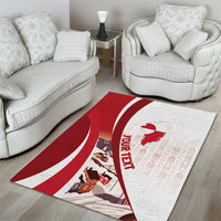 Personalized Greenland Area Rug Tupilaks Inspired
