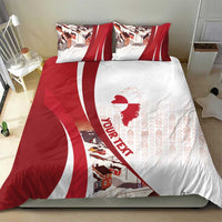 Personalized Greenland Bedding Set Tupilaks Inspired