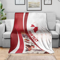 Personalized Greenland Blanket Tupilaks Inspired