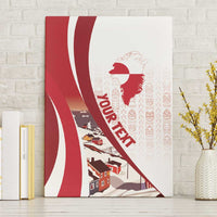 Personalized Greenland Canvas Wall Art Tupilaks Inspired