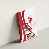 Personalized Greenland Canvas Wall Art Tupilaks Inspired