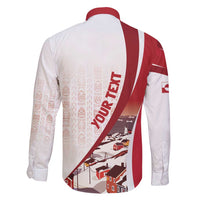 Personalized Greenland Family Matching Puletasi and Hawaiian Shirt Tupilaks Inspired