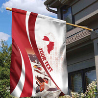 Personalized Greenland Garden Flag Tupilaks Inspired