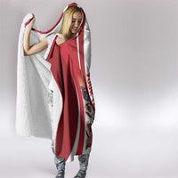 Personalized Greenland Hooded Blanket Tupilaks Inspired