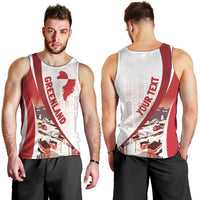 Personalized Greenland Men Tank Top Tupilaks Inspired