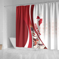 Personalized Greenland Shower Curtain Tupilaks Inspired