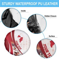 Personalized Greenland Spare Tire Cover Tupilaks Inspired