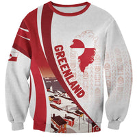 Personalized Greenland Sweatshirt Tupilaks Inspired