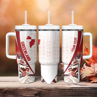 Personalized Greenland Tumbler With Handle Tupilaks Inspired