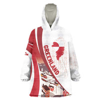 Personalized Greenland Wearable Blanket Hoodie Tupilaks Inspired