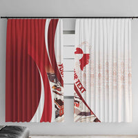 Personalized Greenland Window Curtain Tupilaks Inspired