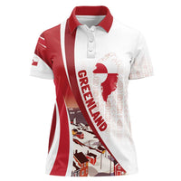 Personalized Greenland Women Polo Shirt Tupilaks Inspired