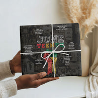 Juneteenth Black History Wrapping Paper Inspirational Quotes Collage