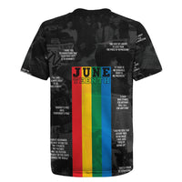 Juneteenth 2026 Black History Rugby Jersey Freedom Quotes Collage