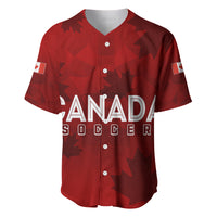 Personalised Canada Soccer Baseball Jersey Women's WC 2023 Maple Style LT7 - Wonder Print Shop