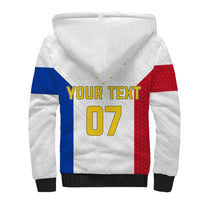 Personalised Philippines Football Sherpa Hoodie Women's WC 2023 Filipinas Basic Ver - Wonder Print Shop