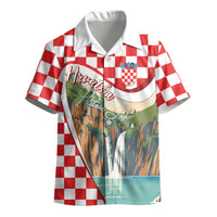 Plitvice Waterfall Hrvatska Scenery Kid Hawaiian Shirt