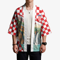 Plitvice Waterfall Hrvatska Scenery Kimono