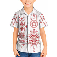 Croatia Sicanje Tattoo Inspired Kid Hawaiian Shirt The Kolo