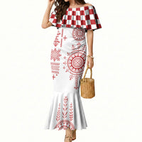 Croatia Sicanje Tattoo Inspired Mermaid Dress The Kolo