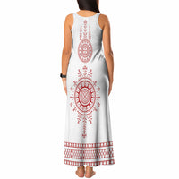 Croatia Sicanje Tattoo Inspired Tank Maxi Dress The Kolo