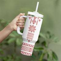 Croatia Sicanje Tattoo Inspired Tumbler With Handle The Kolo