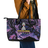 Colombia Football Leather Tote Bag Cano Cristales Style - Todos Somos Campeon - Wonder Print Shop