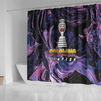 Colombia Football Shower Curtain Cano Cristales Style - Todos Somos Campeon