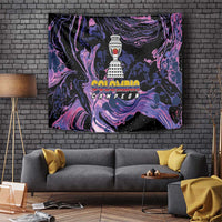 Colombia Football Tapestry Cano Cristales Style - Todos Somos Campeon - Wonder Print Shop