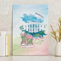 Chucks N Pearls 2024 Canvas Wall Art Pink Green Rocking The World LT7 - Wonder Print Shop