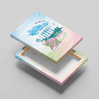 Chucks N Pearls 2024 Canvas Wall Art Pink Green Rocking The World LT7 - Wonder Print Shop