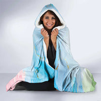 Chucks N Pearls 2024 Hooded Blanket Pink Green Rocking The World