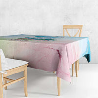 Chucks N Pearls 2024 Tablecloth Pink Green Rocking The World - Wonder Print Shop
