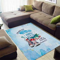Chucks N Pearls 2024 Area Rug I'm With Her LT7 - Wonder Print Shop