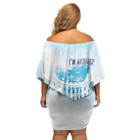 Chucks N Pearls 2024 Family Matching Off Shoulder Short Dress and Hawaiian Shirt I'm With Her LT7 - Wonder Print Shop