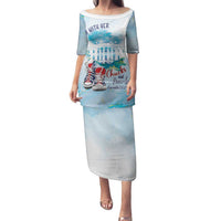 Chucks N Pearls 2024 Family Matching Puletasi and Hawaiian Shirt I'm With Her - Wonder Print Shop