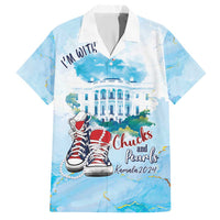 Chucks N Pearls 2024 Hawaiian Shirt I'm With Her - Wonder Print Shop