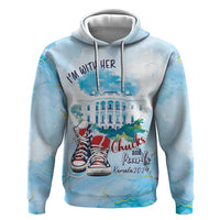 Chucks N Pearls 2024 Hoodie I'm With Her - Wonder Print Shop