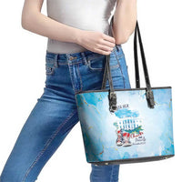 Chucks N Pearls 2024 Leather Tote Bag I'm With Her - Wonder Print Shop
