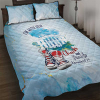 Chucks N Pearls 2024 Quilt Bed Set I'm With Her - Wonder Print Shop