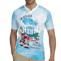 Chucks N Pearls 2024 Rugby Jersey I'm With Her - Wonder Print Shop