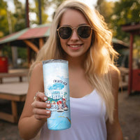Chucks N Pearls 2024 Skinny Tumbler I'm With Her - Wonder Print Shop