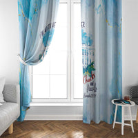 Chucks N Pearls 2024 Window Curtain I'm With Her - Wonder Print Shop