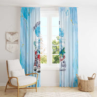 Chucks N Pearls 2024 Window Curtain I'm With Her - Wonder Print Shop