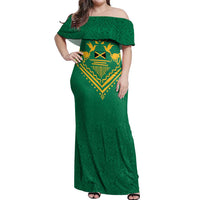 JLP Choose Jamaica Off Shoulder Maxi Dress - Wonder Print Shop